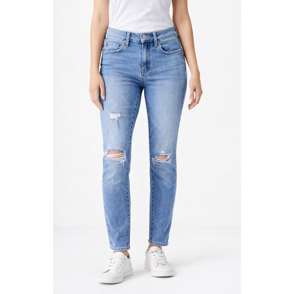 American Eagle  Artist Crop Stretch Jeans Women's size 6 Regular